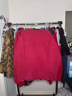 Vintage Pepsi-Cola Red Embroidered Crewneck Knit Sweater XL